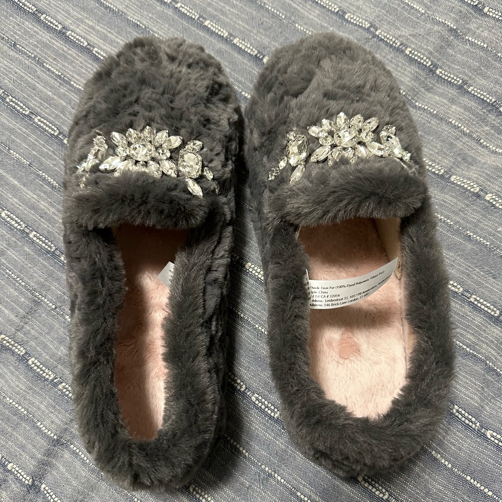 Free People slippers, brand new with box